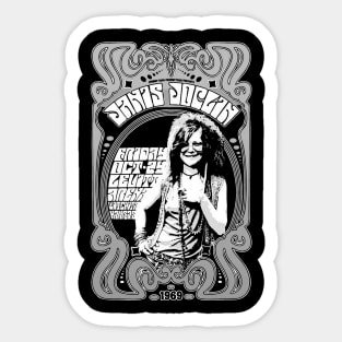 Janis Joplin Kansas City Sticker